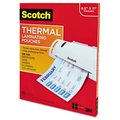 Scotch Scotch TP3854-100 Letter size thermal laminating pouches  3 mil  11.5 x 9  100 per pack TP3854-100